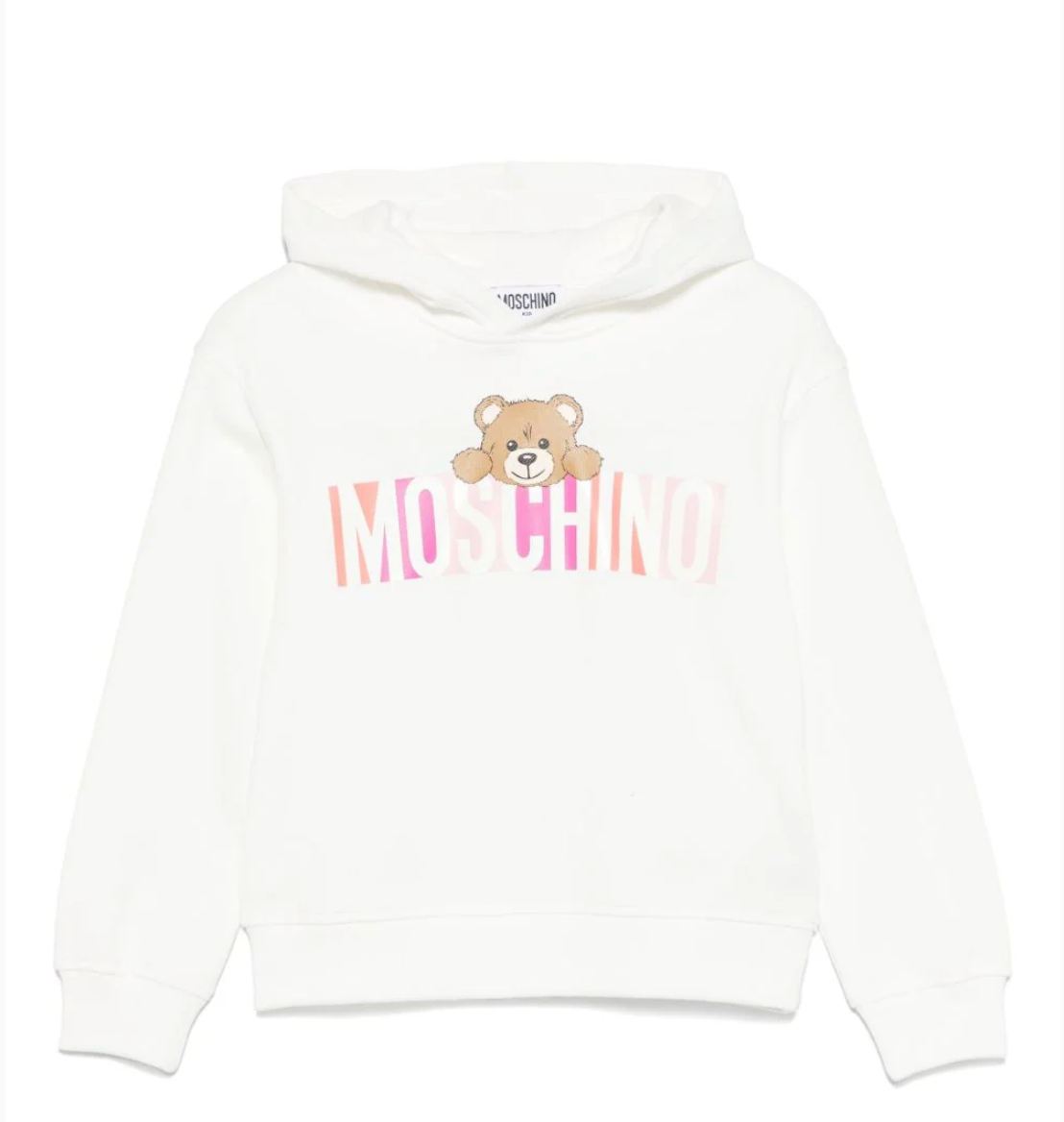 MOSCHINO FELPA LOGO TEDDY